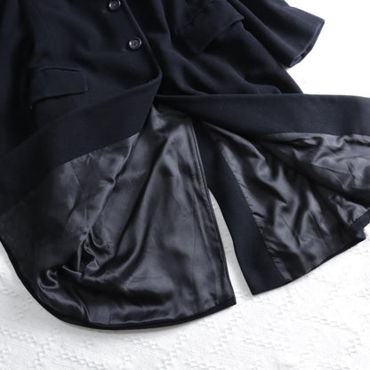 Max Mara WEEKEND Chester Coat Asian fit L 40 US size M Black Authentic