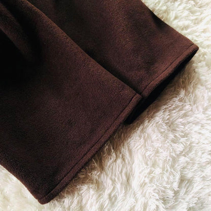 Max Mara Wool Coat Asian fit XL 42 US size L Brown Authentic