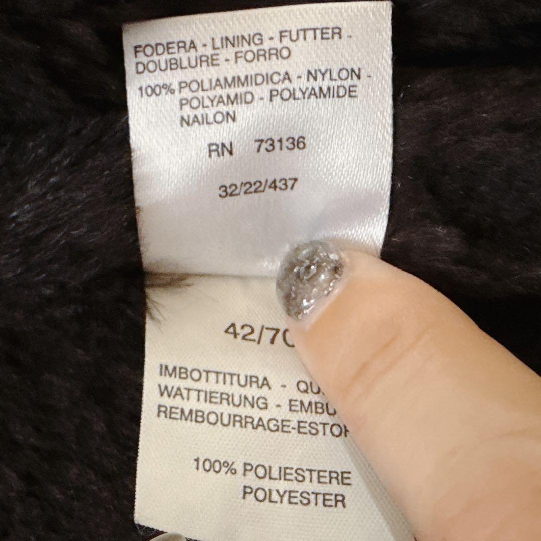 S Max Mara Coat Asian fit L US size M Dark Brown Authentic