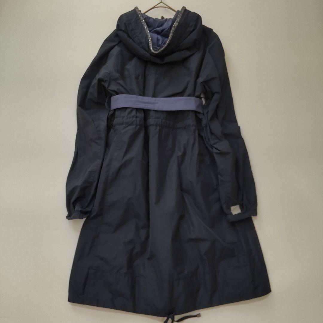 Max Mara Reversible Coat Asian fit S 36 US size XS Navy Dark Blue Authentic