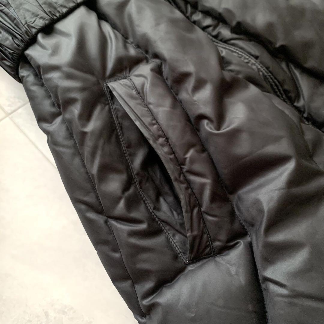 Max Mara MAX&Co. 2way Down Coat Asian fit L 40 US size M Black Authentic