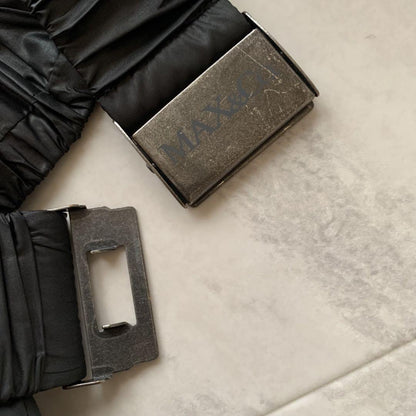 Max Mara MAX&Co. 2way Down Coat Asian fit L 40 US size M Black Authentic