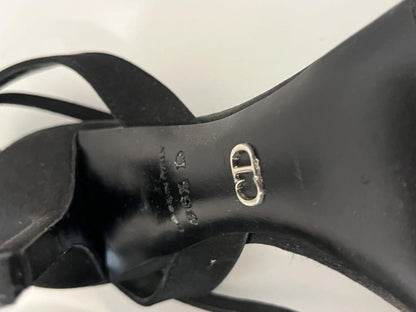 Christian Dior Shoes Pumps Heel EU 36.5 US 6.5 Black Authentic