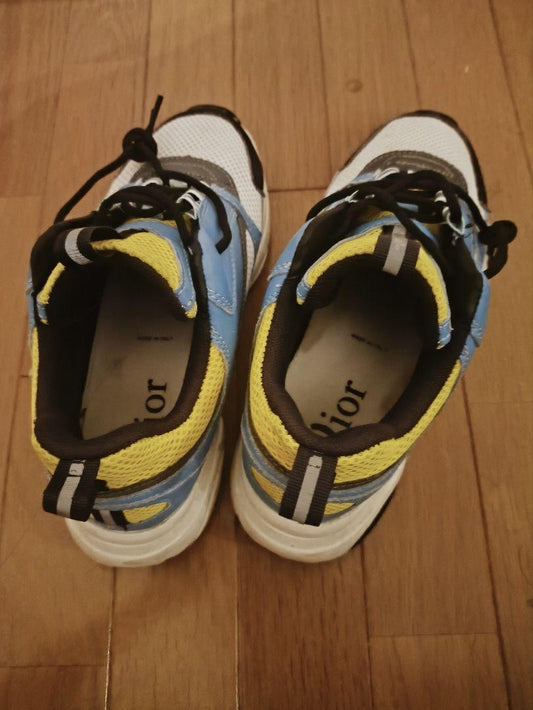Dior Homme Sneakers Shoes Hight-Cut b22 EU 41 US 8 Multicolor Authentic