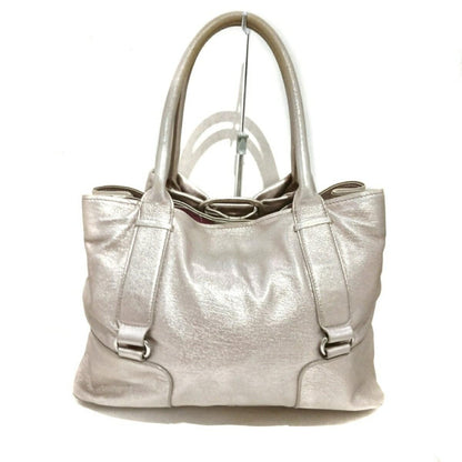 Salvatore Ferragamo Hand Bag Tote Purse Vara Leather Light Pink Authentic