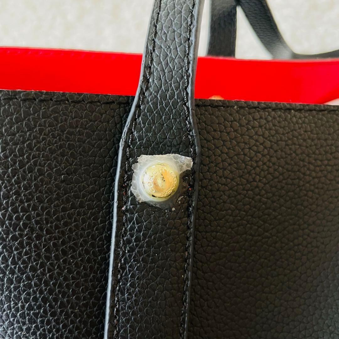 COACH Hand Bag Tote Purse Black Authentic