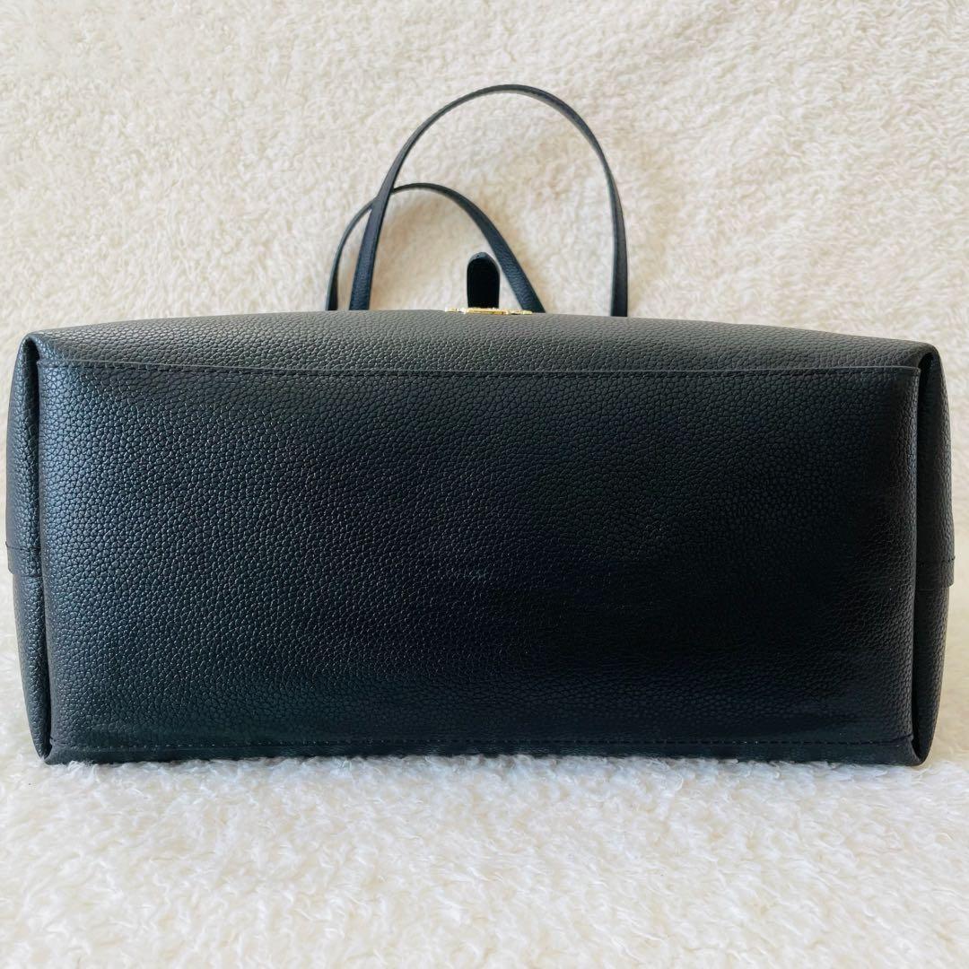 COACH Hand Bag Tote Purse Black Authentic