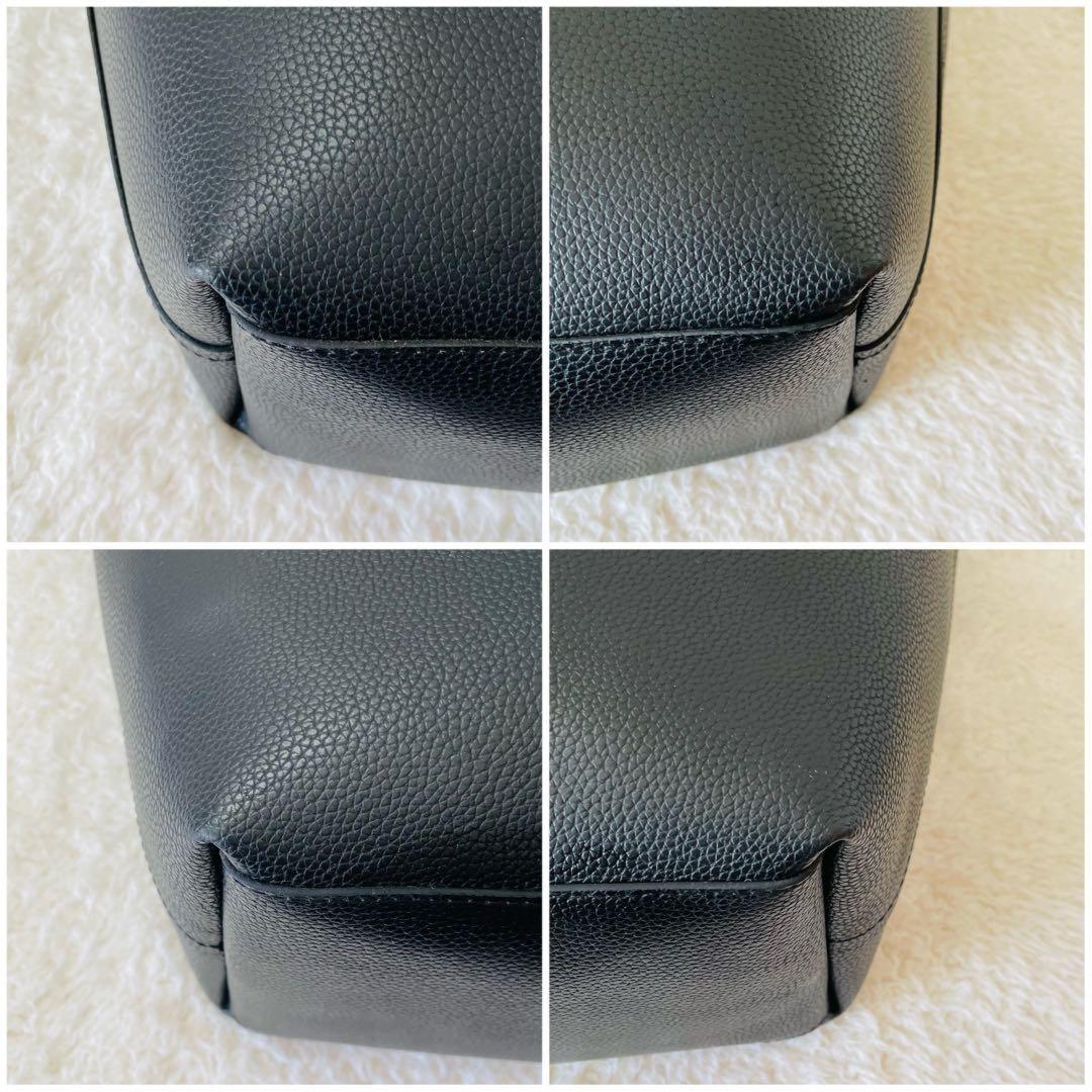 COACH Hand Bag Tote Purse Black Authentic