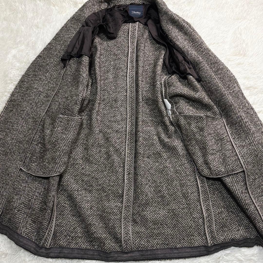 S Max Mara Long Coat Asian fit L US size M Authentic
