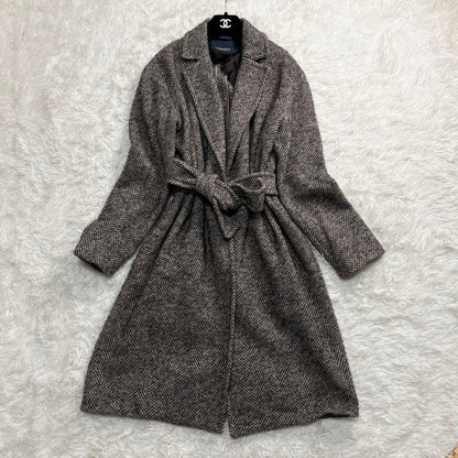S Max Mara Long Coat Asian fit L US size M Authentic