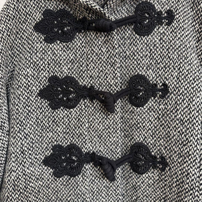 Max Mara Duffle Coat Asian fit S 36 US size XS Gray Authentic