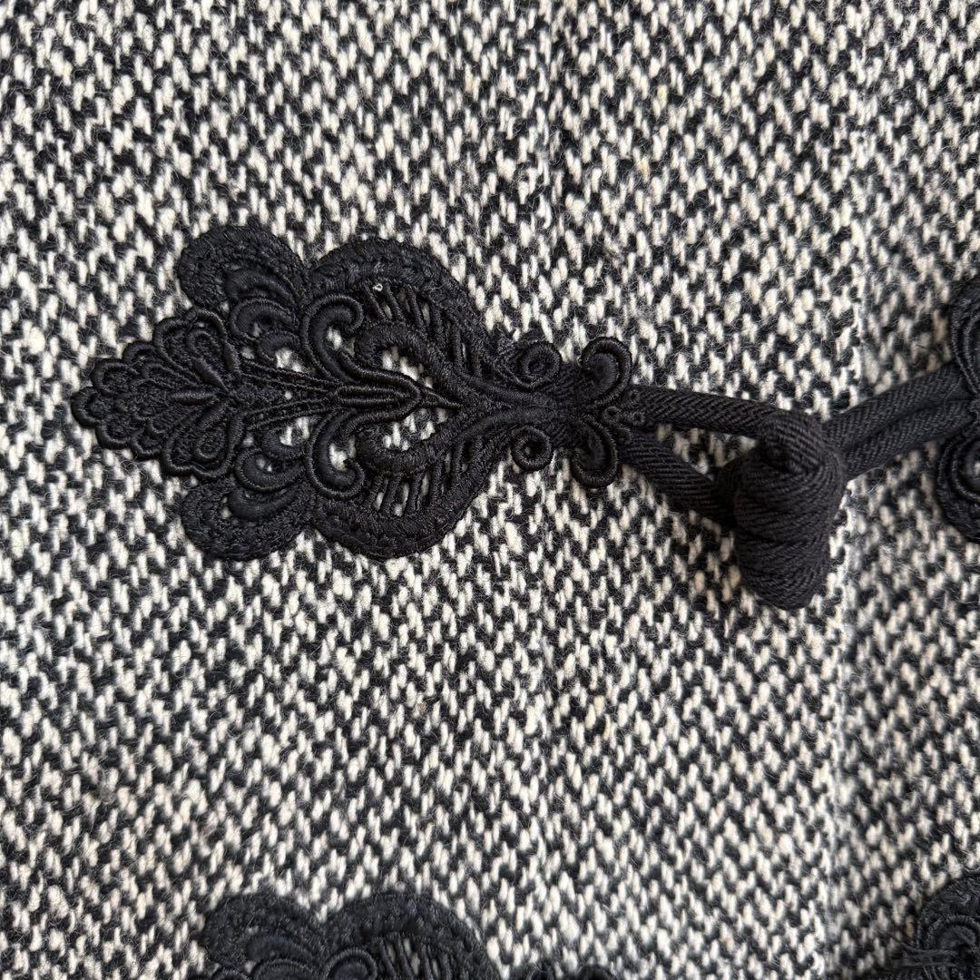 Max Mara Duffle Coat Asian fit S 36 US size XS Gray Authentic