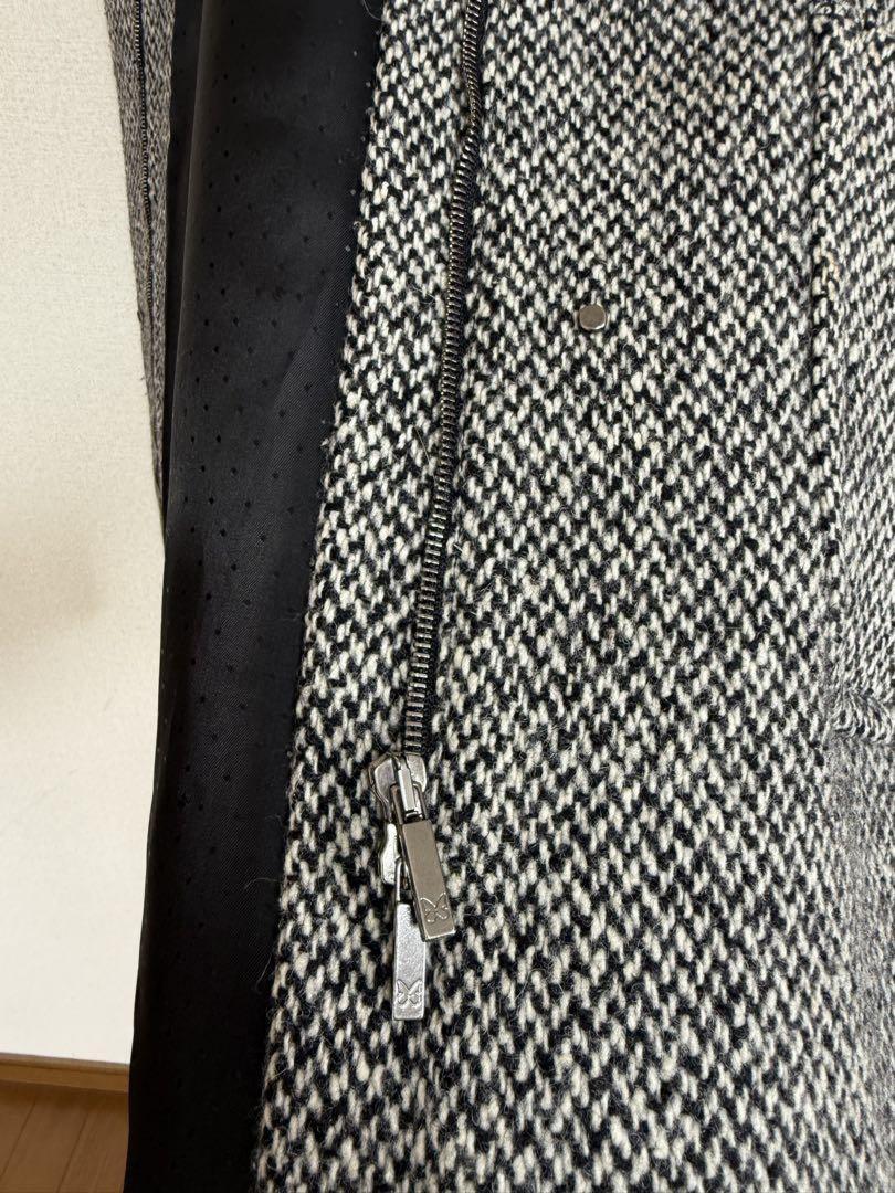 Max Mara Duffle Coat Asian fit S 36 US size XS Gray Authentic