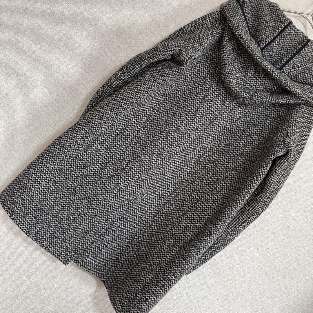 Max Mara Duffle Coat Asian fit S 36 US size XS Gray Authentic