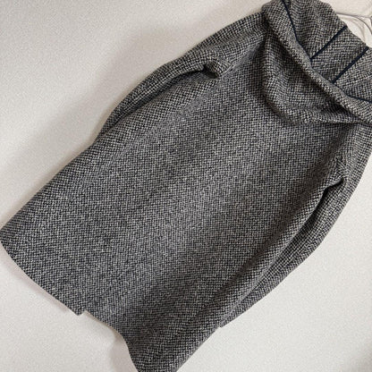 Max Mara Duffle Coat Asian fit S 36 US size XS Gray Authentic