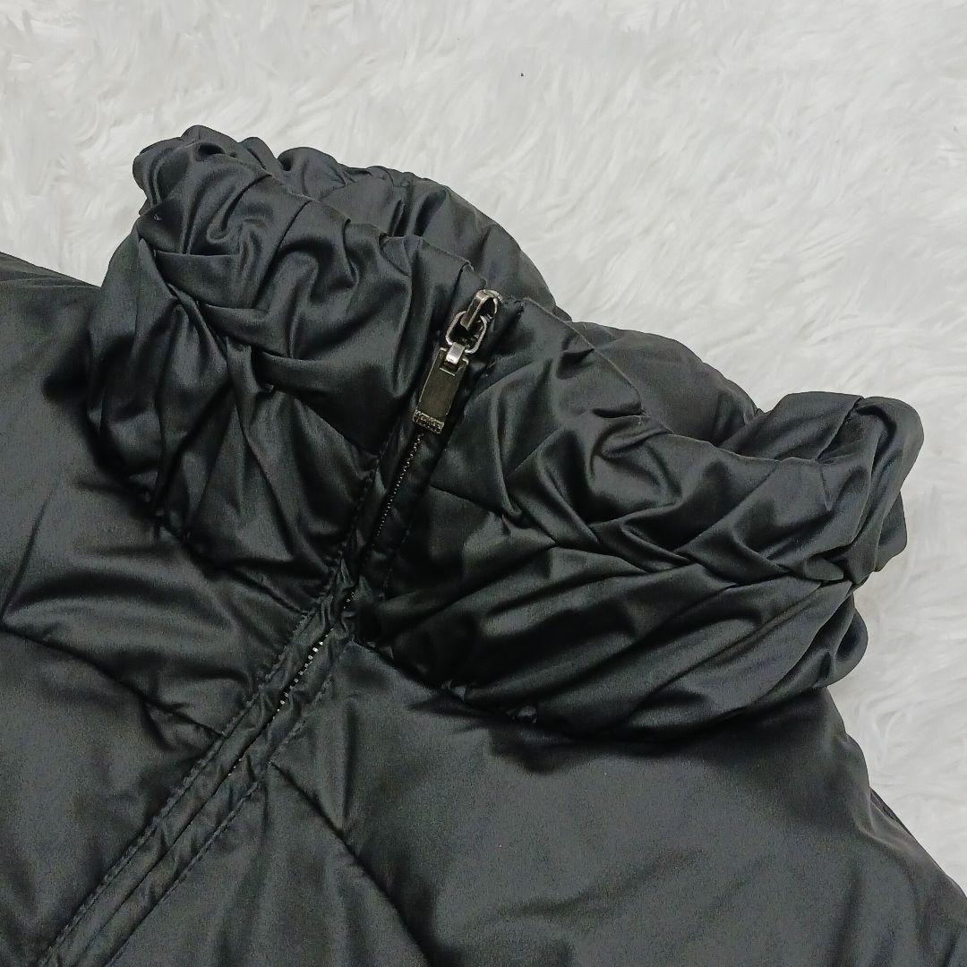 Max Mara Studio Down Coat Asian fit L 40 US size M Black Authentic