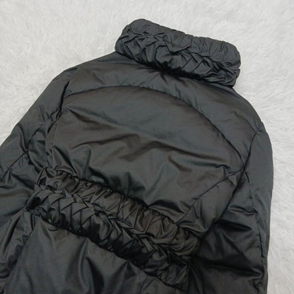 Max Mara Studio Down Coat Asian fit L 40 US size M Black Authentic