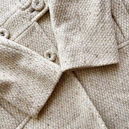 Weekend Max Mara Long Coat Asian fit XL 42 US size L Beige Authentic
