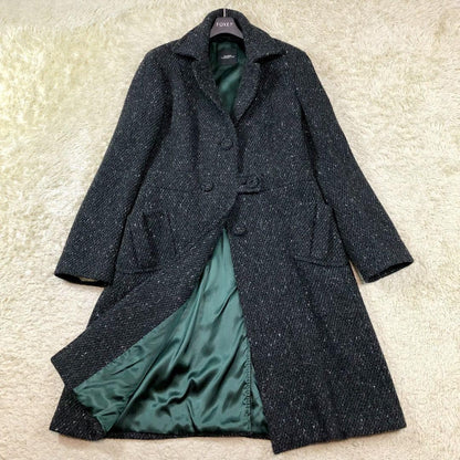 Max Mara Long Coat Asian fit 2XL 44 US size XL Black Authentic