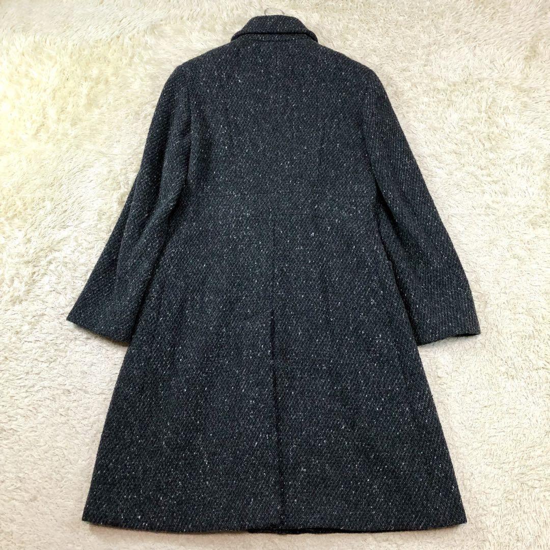 Max Mara Long Coat Asian fit 2XL 44 US size XL Black Authentic