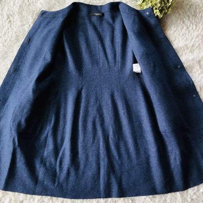 Weekend Max Mara Coat Asian fit 2XL 44 US size XL Dark Navy Authentic