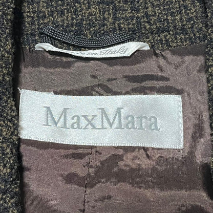 Max Mara Coat Asian fit 3XL 46 US size 2XL Brown Authentic