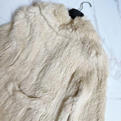 Max Mara MAX&Co. Coat Asian fit S US size XS Light Beige Authentic