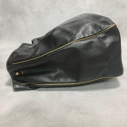 Saint Laurent Bag YSL Cassandra Hand Tote Purse Leather Black Gold  Authentic