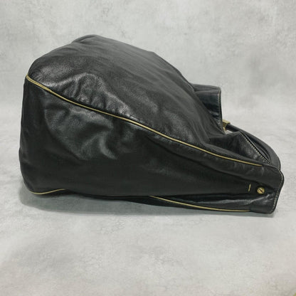 Saint Laurent Bag YSL Cassandra Hand Tote Purse Leather Black Gold  Authentic