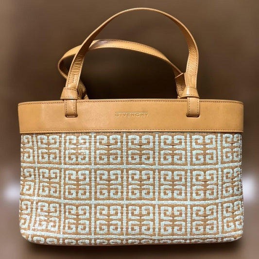 GIVENCHY Hand Bag Tote Purse 4G Authentic
