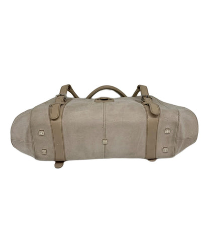 LOEWE Hand Bag Tote Purse Beige Authentic
