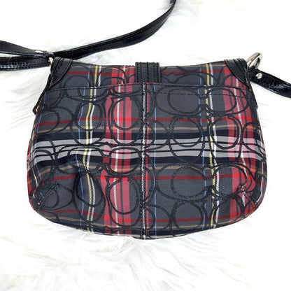 COACH Shoulder Bag Purse Soho Multicolor Authentic