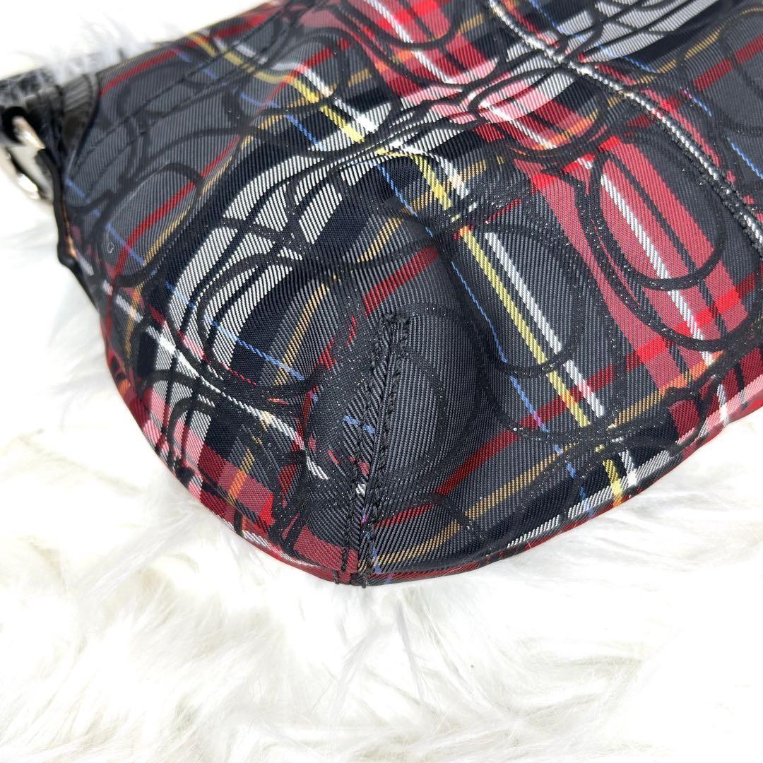 COACH Shoulder Bag Purse Soho Multicolor Authentic