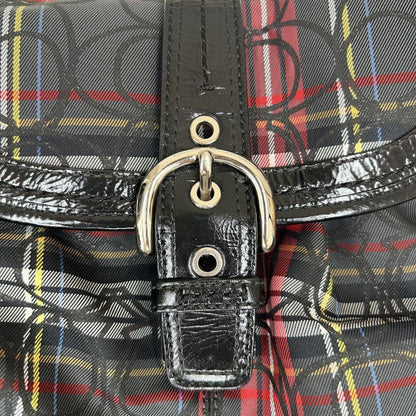 COACH Shoulder Bag Purse Soho Multicolor Authentic