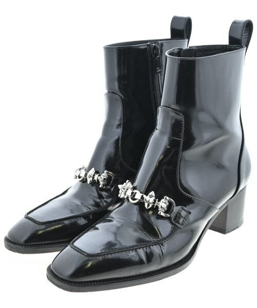 Christian Louboutin Short Boots Shoes EU 37 US 7 Black Authentic