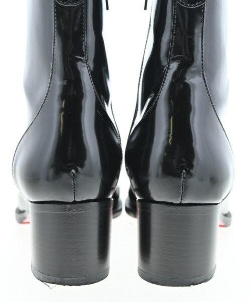 Christian Louboutin Short Boots Shoes EU 37 US 7 Black Authentic