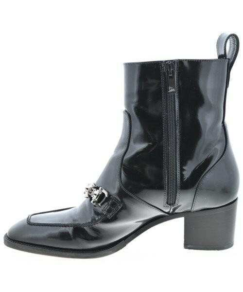Christian Louboutin Short Boots Shoes EU 37 US 7 Black Authentic