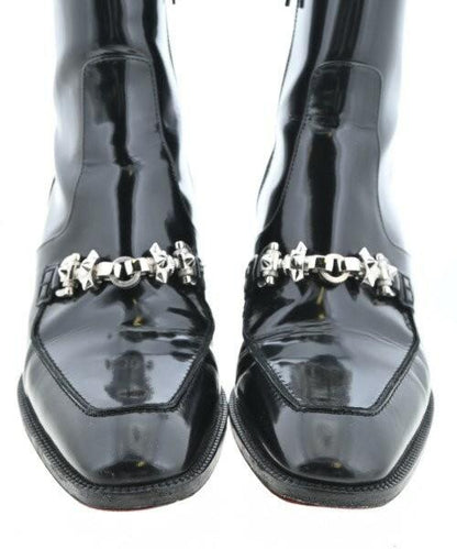 Christian Louboutin Short Boots Shoes EU 37 US 7 Black Authentic