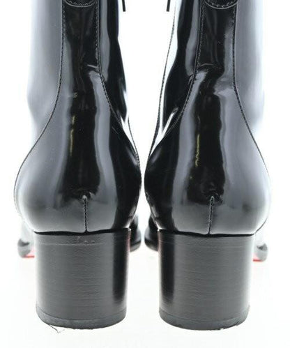 Christian Louboutin Short Boots Shoes EU 37 US 7 Black Authentic