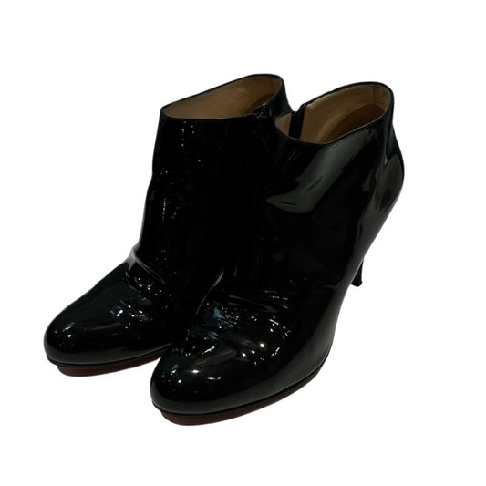 Christian Louboutin Short Boots Shoes EU 39 US 9 Black Authentic