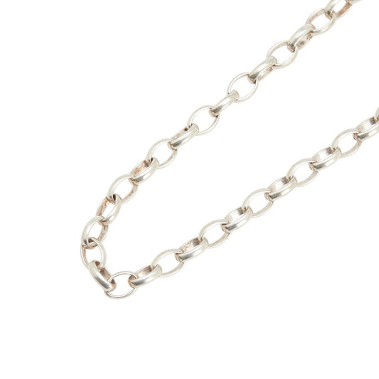GUCCI Necklace Pendant Chain Silver 925 Women Accessory Authentic