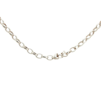 GUCCI Necklace Pendant Chain Silver 925 Women Accessory Authentic