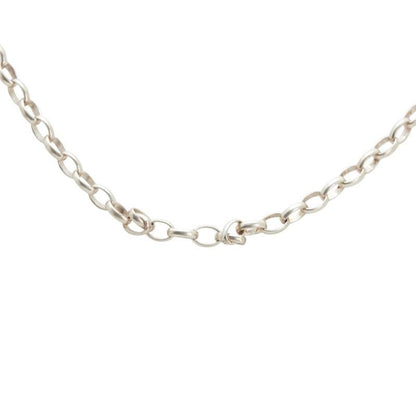 GUCCI Necklace Pendant Chain Silver 925 Women Accessory Authentic