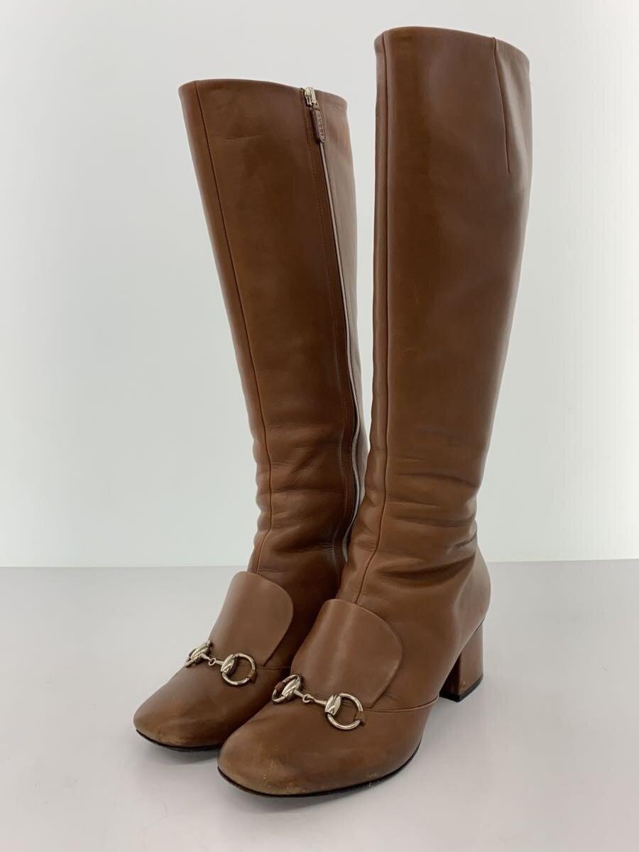 GUCCI Long Boots Shoes EU 37.5 US 7.5 Authentic