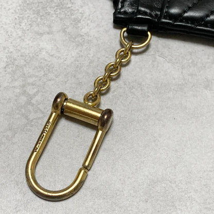 GUCCI Wallet Marmont Quilted GG Coin Case Key Pouch Card Holder Compact Purse