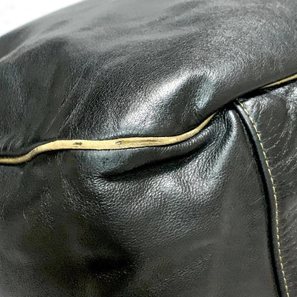 Yves Saint Laurent Shoulder Bag YSL Cassandra Purse Black Gold Women's Used