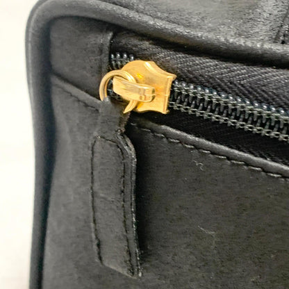 VERSACE Bag Medusa Vanity Vanity Pouch Purse Hand  Black Gold Authentic