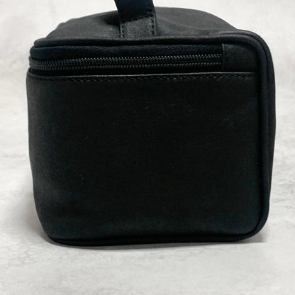 VERSACE Bag Medusa Vanity Vanity Pouch Purse Hand  Black Gold Authentic