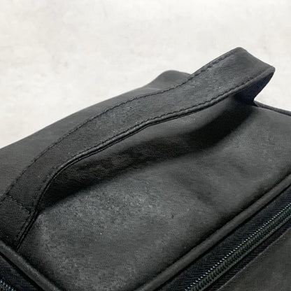 VERSACE Bag Medusa Vanity Vanity Pouch Purse Hand  Black Gold Authentic