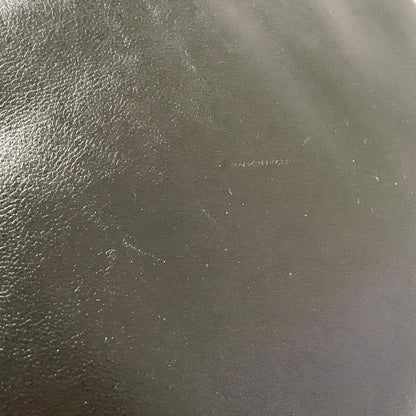 Christian Dior Bag CD Clutch Purse Hand Leather Black Gold Used Authentic